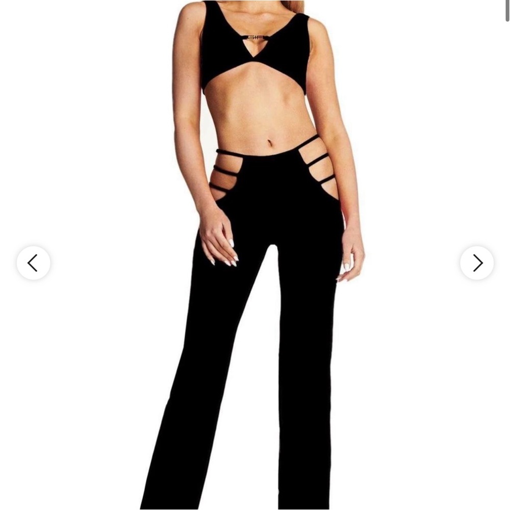 I.AM.GIA Black Lucid Top & Pant Set